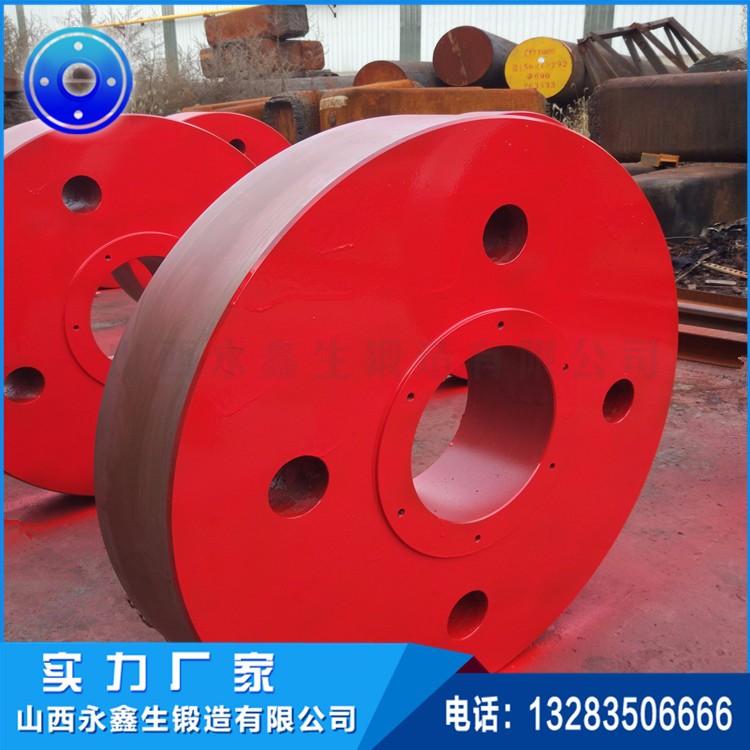 堆取料機車輪鍛造件