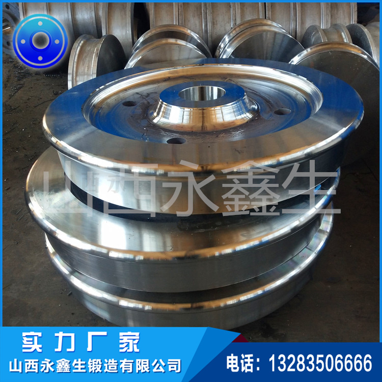 軟錳礦回轉窯車輪鍛件