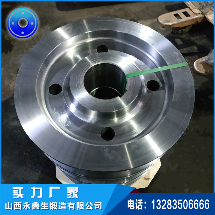 鈦白粉回轉窯車輪鍛件